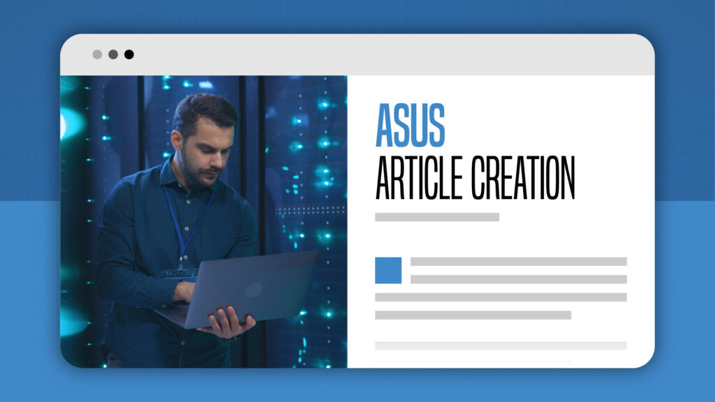 ASUS Article Creation Grid Image
