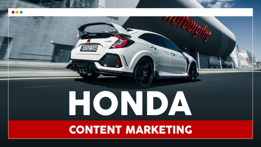 Honda Content Marketing Grid